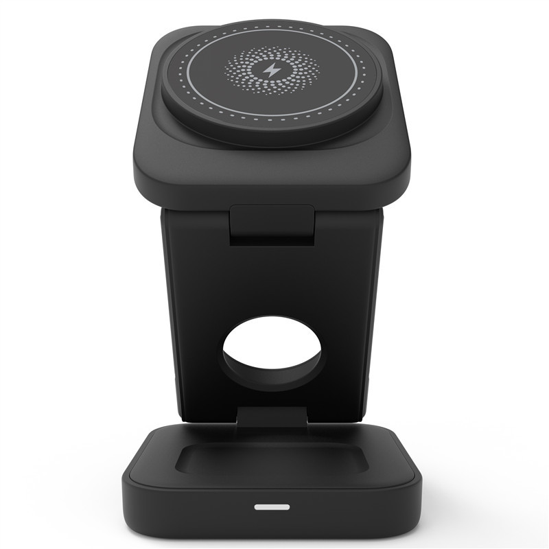 Chic Charm 3-in-1 Foldable Wireless Charger Station