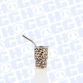 Chic Charm Cheetah 3oz Tumbler Shot Glass 6 Pack
