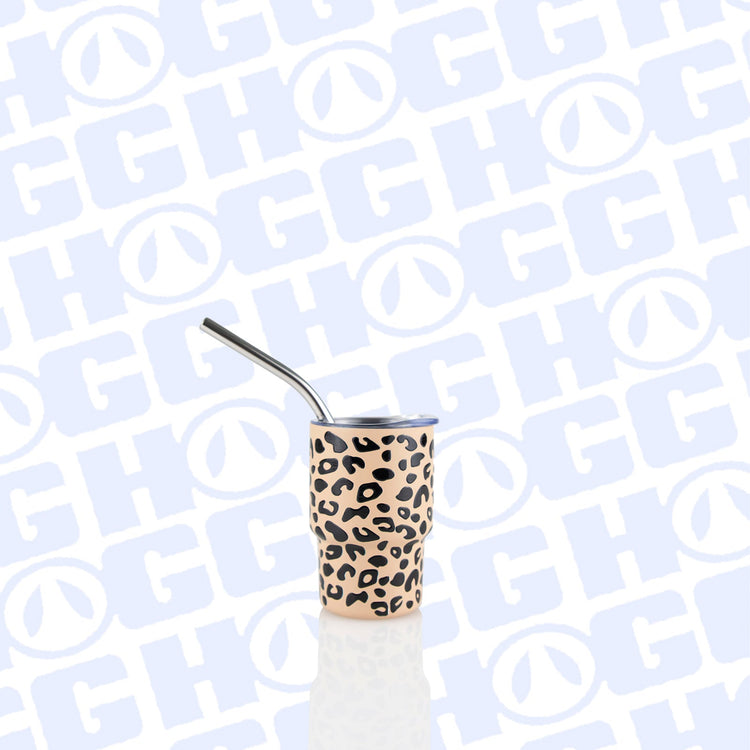 Chic Charm Cheetah 3oz Tumbler Shot Glass 6 Pack