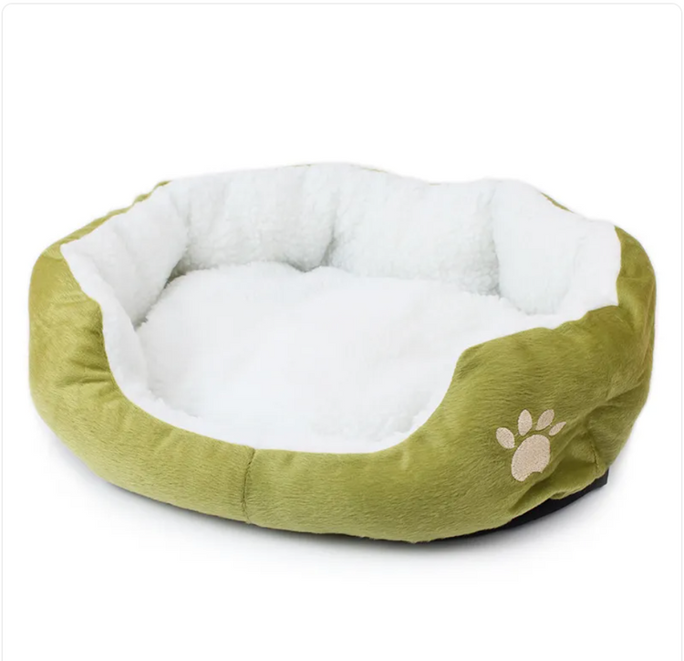 Chic Charm Lamb Cashmere Soft Pet Kennel