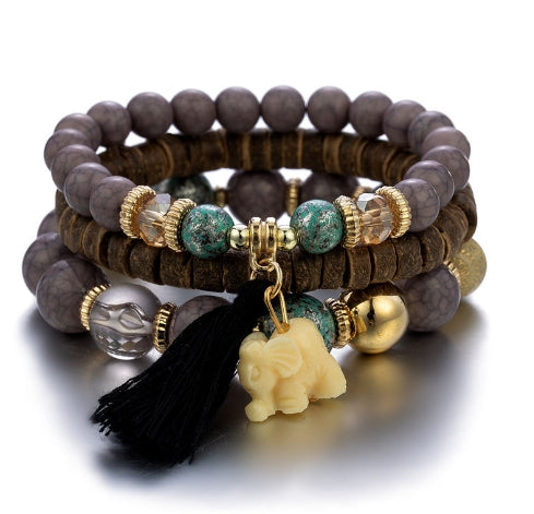Chic Charm Multi-Layer Bohemian Bracelet and Bangle Jewelry