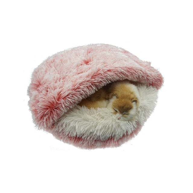 Chic Charm 2-in-1 Pet Bed Comfort Cushion