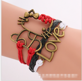 Chic Charm Multi-Layer Woven Bracelet Bangle Rope