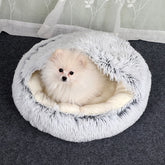 Chic Charm 2-in-1 Pet Bed Comfort Cushion