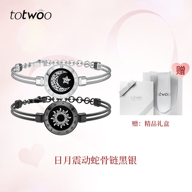 Chic Charm Totwoo Smart Bracelet Couples Connection Gift