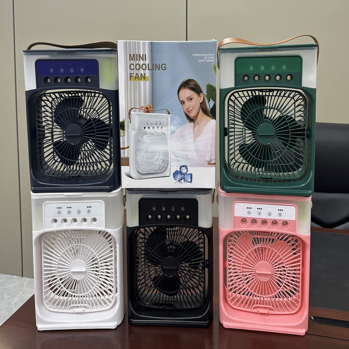 Chic Charm Portable 3-in-1 Air Cooler Fan Mini AC