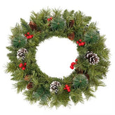 Chic Charm Pre-Lit Artificial Christmas Tree 4-Piece Set