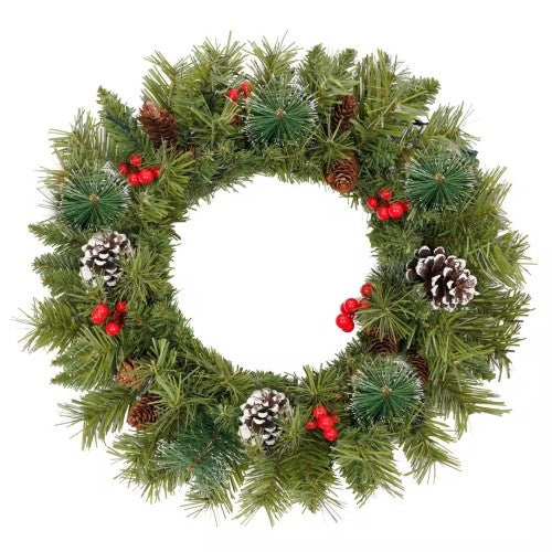 Chic Charm Pre-Lit Artificial Christmas Tree 4-Piece Set