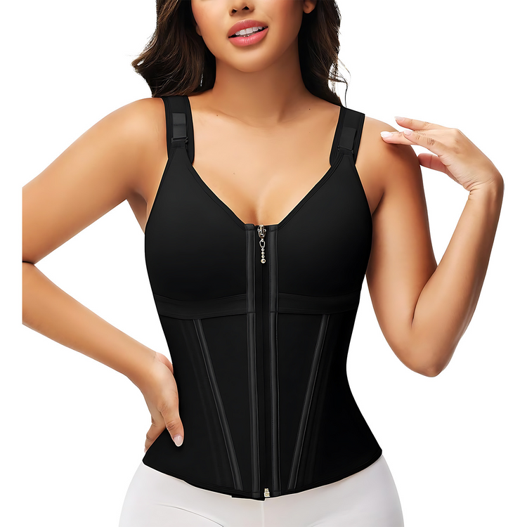 Chic Charm Mesh Waist Slimming Shapewear Corset