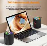 Chic Charm Magnetic Split Bluetooth Subwoofer Speaker