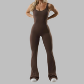 Chic Charm Flared Jumpsuit Women&
