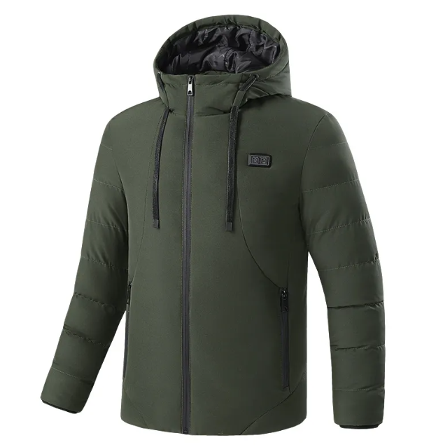 Chic Charm USB Heated Winter Jacket for Outdoor Comfort