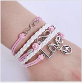 Chic Charm Multi-Layer Woven Bracelet Bangle Rope