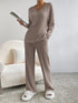 Chic Charm Casual 2-Piece Loungewear Set