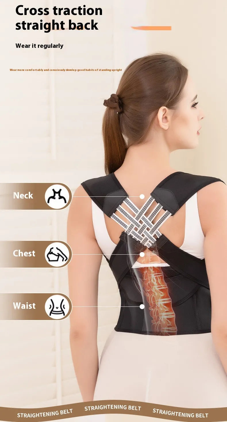 Chic Charm Back Posture Corrector Band Adjustable Support