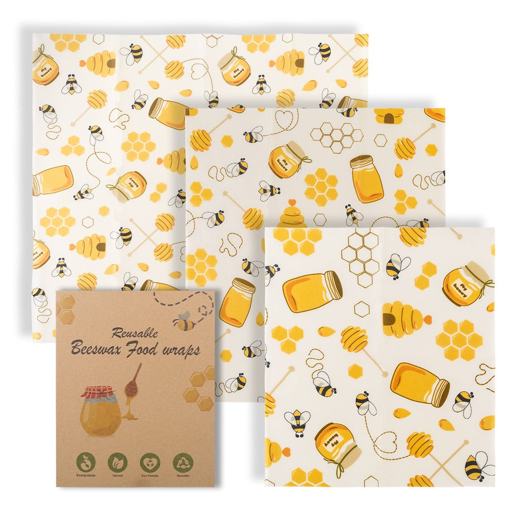 Chic Charm Cotton Beeswax Fresh-Keeping Cloth