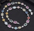 Chic Charm Gold-Plated Hip-Hop Gemstone Necklace