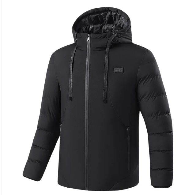Chic Charm USB Heated Winter Jacket for Outdoor Comfort
