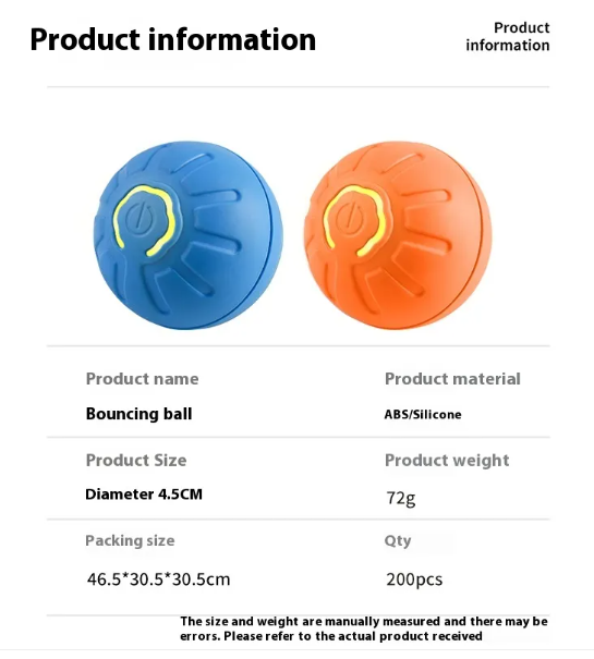 Chic Charm Pet Play Ball Interactive Dog Toy