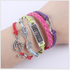 Chic Charm Multi-Layer Woven Bracelet Bangle Rope