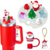 Chic Charm Stanley Cup Silicone Straw Cover Charm