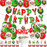 Chic Charm 46-Piece Christmas Birthday Party Decorations Set