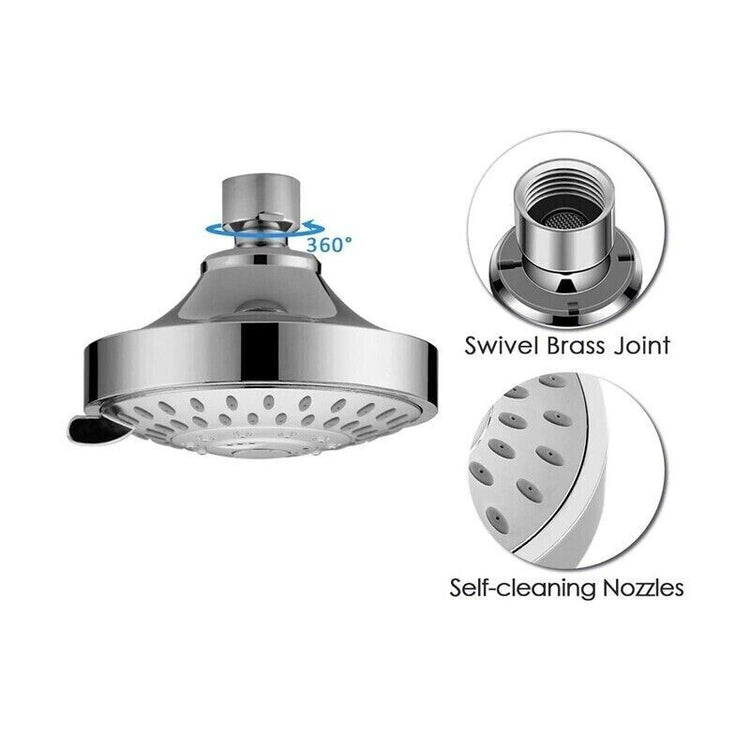 Chic Charm High Pressure Adjustable Handheld Showerhead