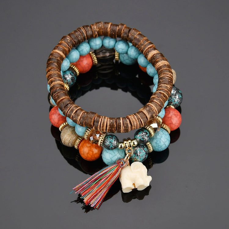 Chic Charm Multi-Layer Bohemian Bracelet and Bangle Jewelry
