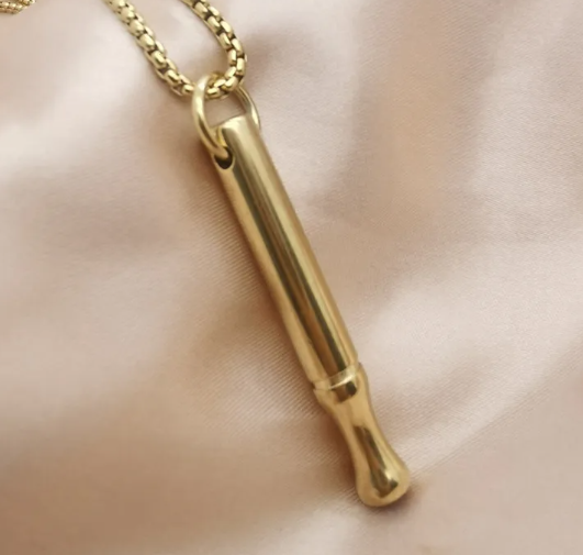 Chic Charm Breathing Necklace Anxiety Relief Tool