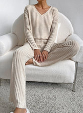 Chic Charm Casual 2-Piece Loungewear Set