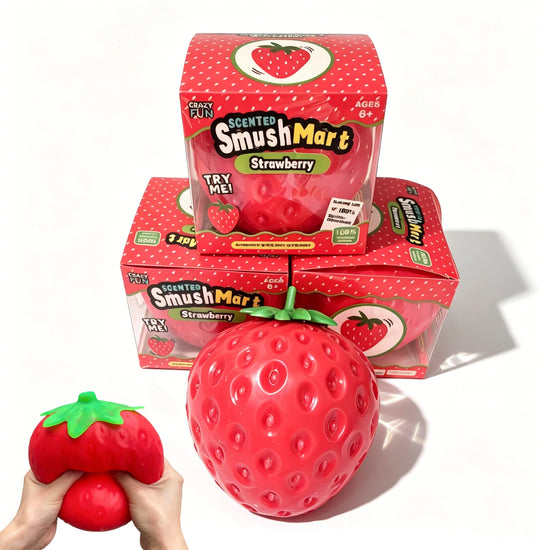 Big Strawberry Squishy Slow Rising Giant Fruit Squeeze Toy Stress Relief Fidget Toy Cute Strawberry Decompression Toy Gift.