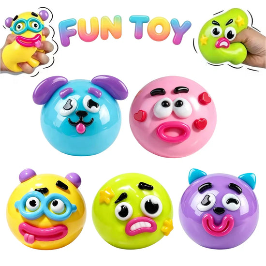 2026 NEW Smushers Squishy, Curiosities Dog Face Swap Squishy Toy, Soft Moldable Cute Slow Rise Squeeze Toy Adult Fun gifts toy