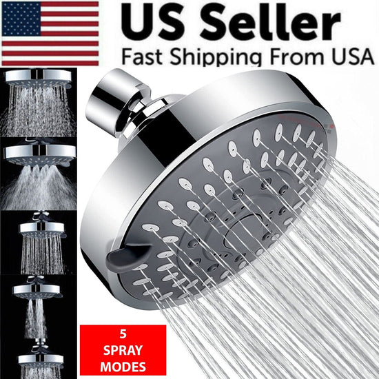 Chic Charm High Pressure Adjustable Handheld Showerhead