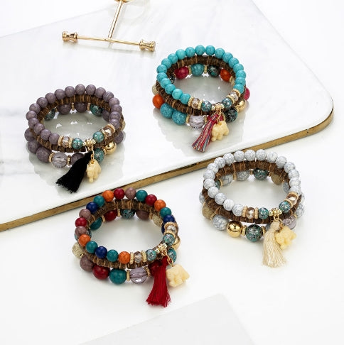 Chic Charm Multi-Layer Bohemian Bracelet and Bangle Jewelry