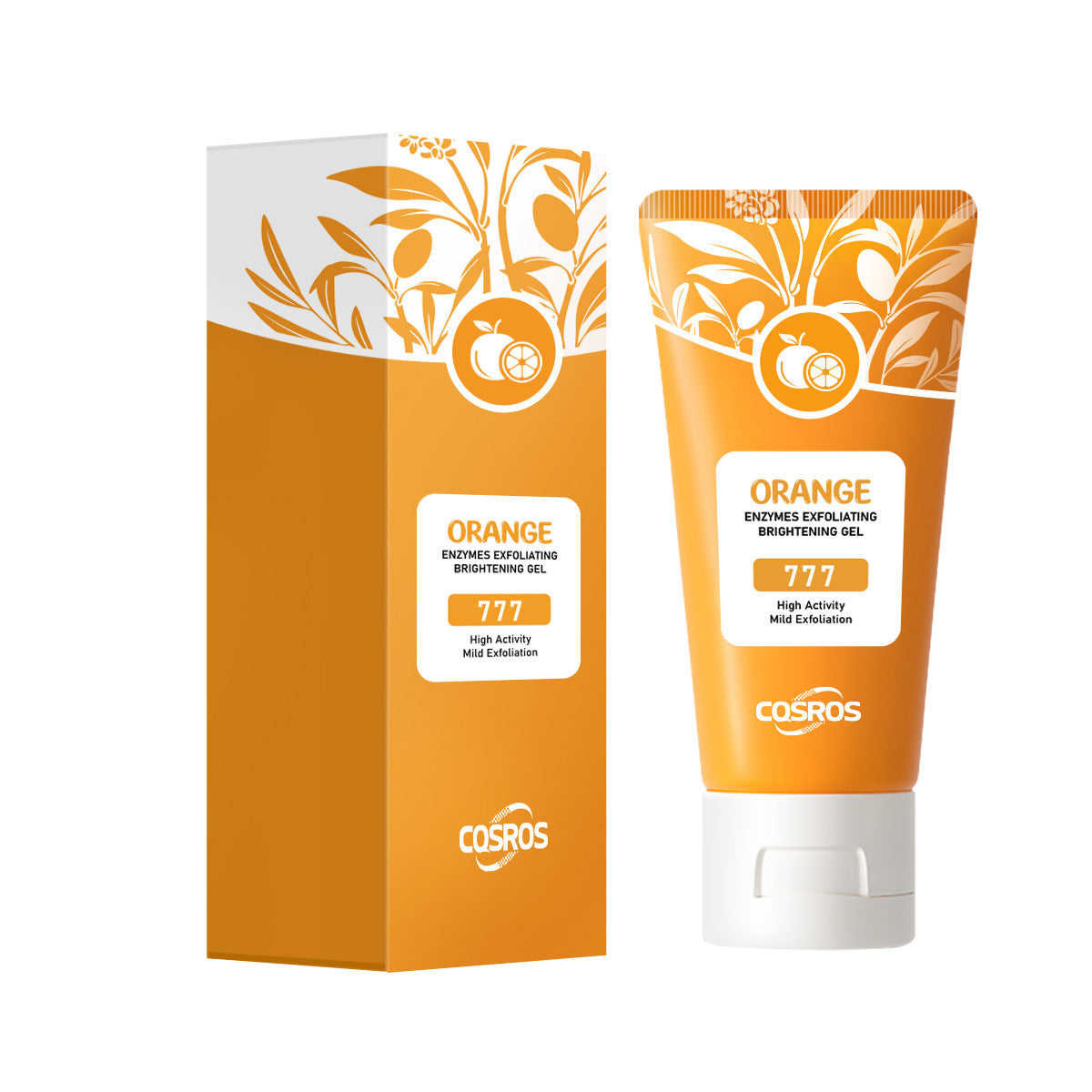 Chic Charm Orange Exfoliating Whitening Gel for Skin Care