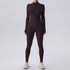 Chic Charm Fleece-Lined Yoga Jumpsuit Women’s Activewear