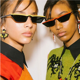 Chic Charm Eyebrow Sunglasses, Sunglasses, Small Frame Shades
