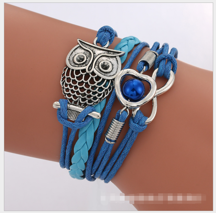Chic Charm Multi-Layer Woven Bracelet Bangle Rope
