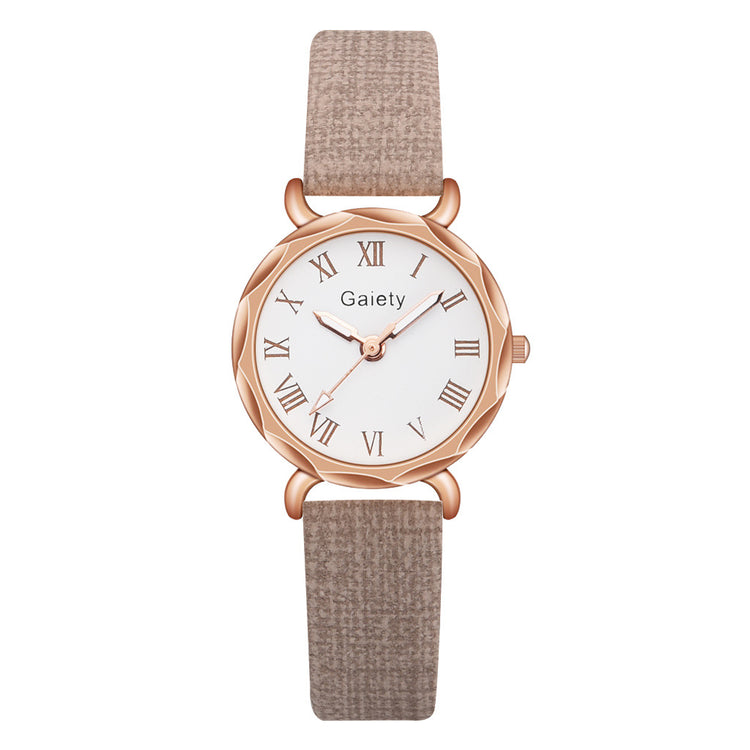 Chic Charm Ladies Roman Numeral Quartz Watch