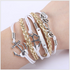 Chic Charm Multi-Layer Woven Bracelet Bangle Rope