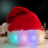 Chic Charm LED Light-Up Christmas Santa Hat