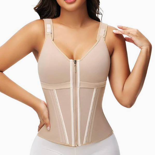 Chic Charm Mesh Waist Slimming Shapewear Corset
