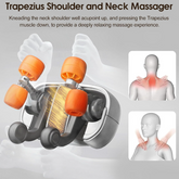 Chic Charm Neck & Shoulder Massage Pillow Relaxation