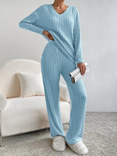 Chic Charm Casual 2-Piece Loungewear Set