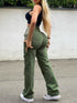 Chic Charm High Waist Cargo Pants Stylish Fit