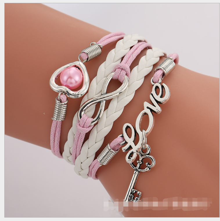 Chic Charm Multi-Layer Woven Bracelet Bangle Rope