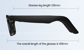Chic Charm AI Camera Smart Glasses with Smart Features