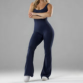 Chic Charm Flared Jumpsuit Women&