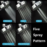 Chic Charm High Pressure Adjustable Handheld Showerhead