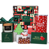 Chic Charm Christmas Spa Gift Basket with Tumbler
